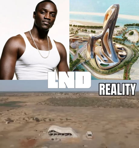 Akon's $6 Billion Futuristic "Wakanda" Mega-City in Senegal, Africa, has Reportedly been Abandoned