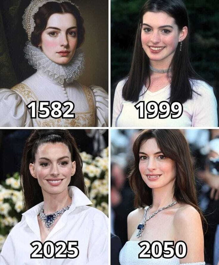 Anne Hathaway is still as beautiful as ever.