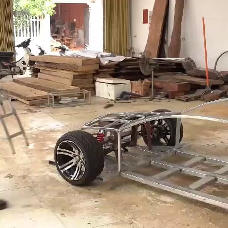 Toy car, elite version homemade