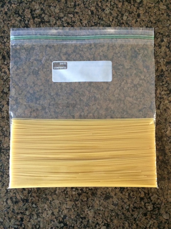 Spaghetti in my bag