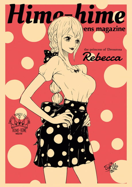 One Piece Girls Rebecca The Princess Of Dressrosa 9gag