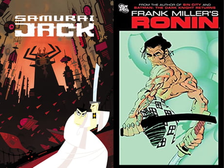 Samurai Jack was inspired by Frank Miller's 