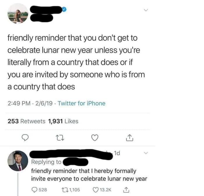 Man invites the world to celebrate a holdiay