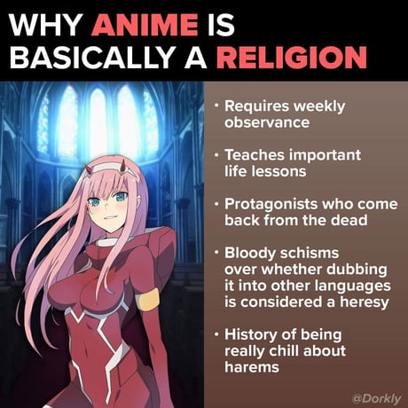 Why are anime posts so cringy  9GAG