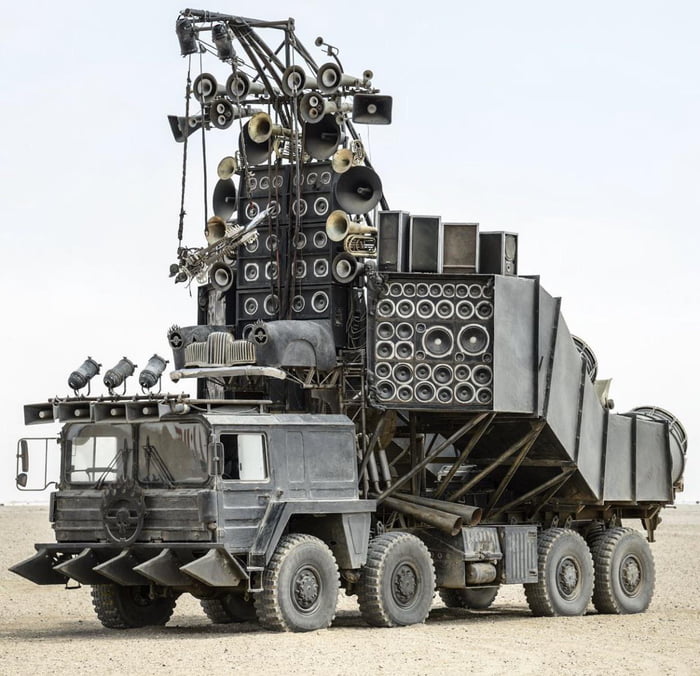 The Mad Max amp truck is for sale. Who is intererested? - 9GAG