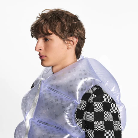 inflatable puffer jacket louis vuitton