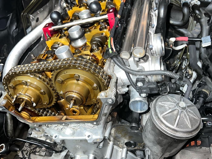 What are you all workin on? On my E46 M3, I’m doing timing chain, rod