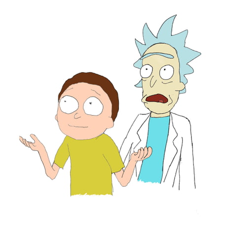 So, Rick must know that Morty is hiding a death crystal, right? Seeing ...