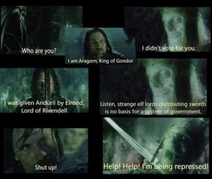 Hail King Aragorn, Breaker of Toes - 9GAG