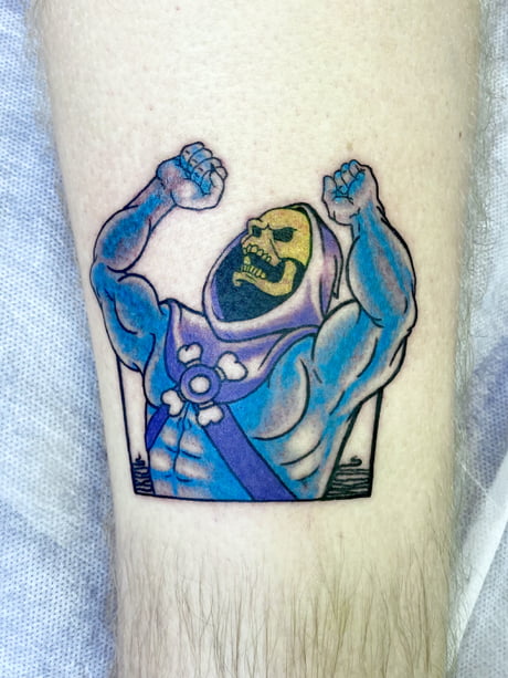 Skeletor from He-man tattoo by Ben Ochoa | Photo 16908