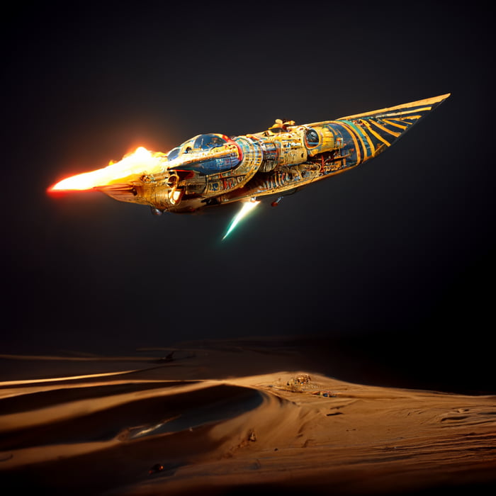 ancient space ships in egypt