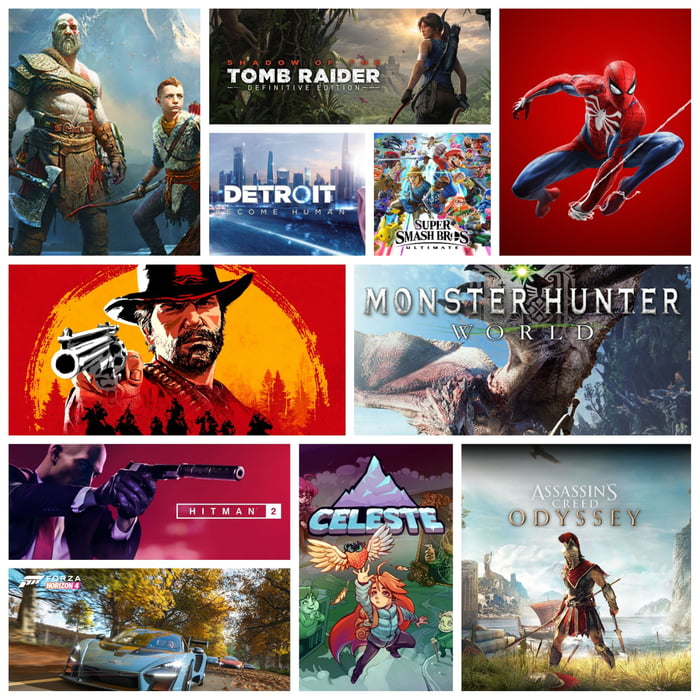 Games To Be Released In 2018 Just a reminder that all these games were released in 2018!! - 9GAG