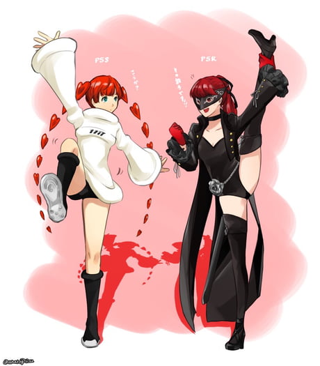 Posting Persona Pics Daily Day 10 P5s R Sophia And Kasumi 9gag