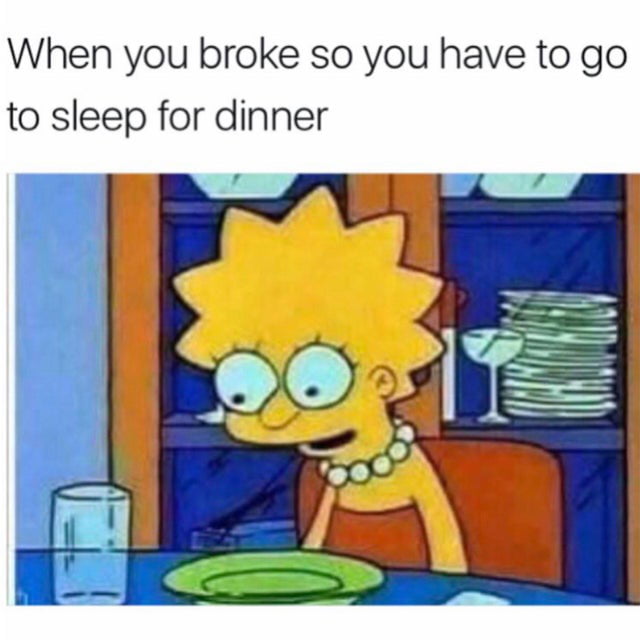 The struggle is real