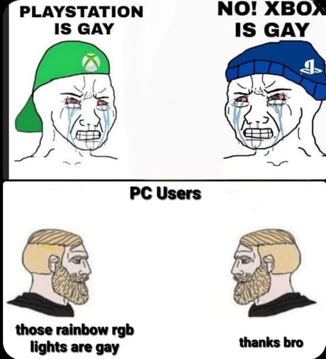 playstation gay memes