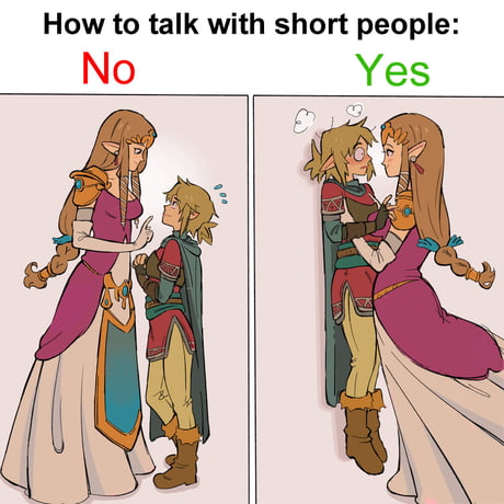 Link Is Only 5ft 1 54m In Botw 9gag