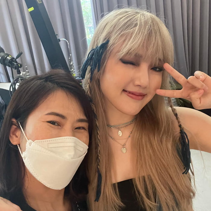 Photo : Kim Yoon Hee Instagram Update with Yerin