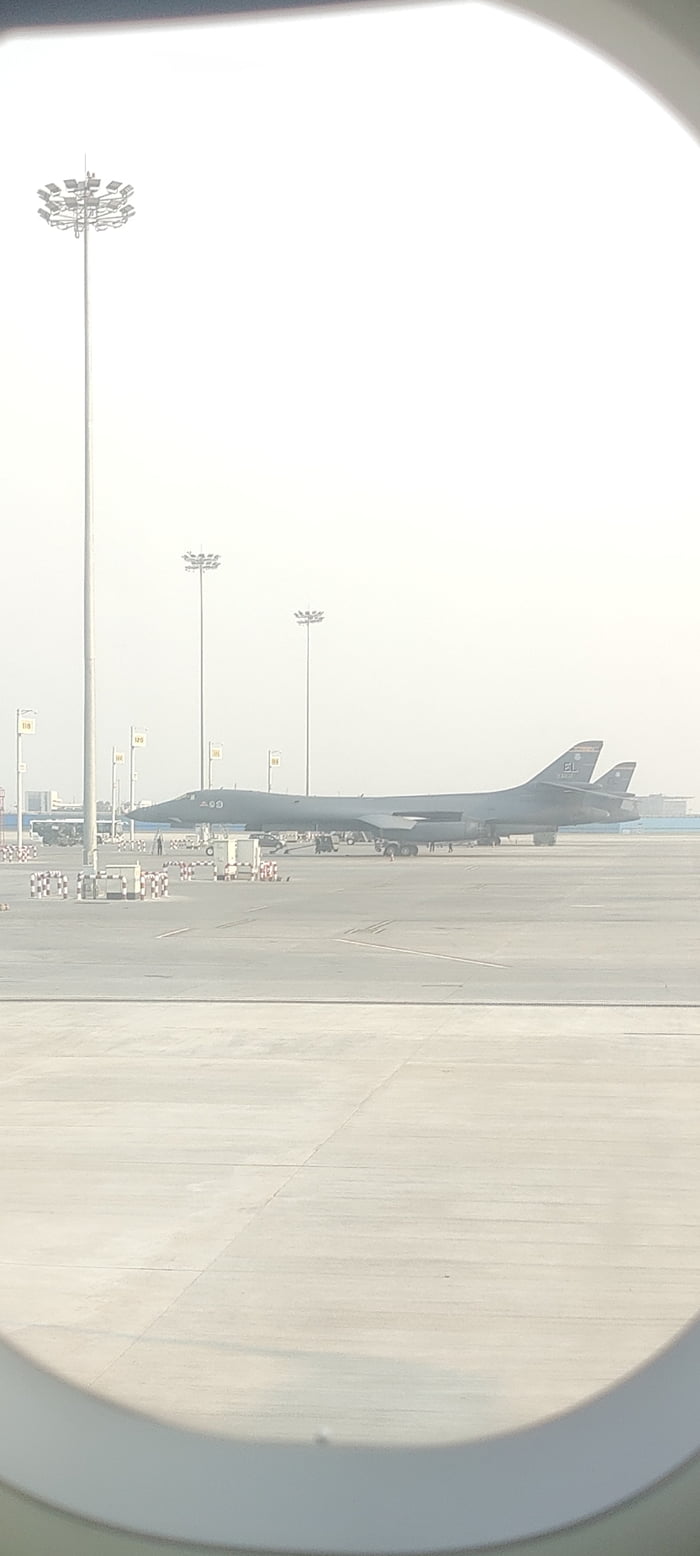 USAF ROCKWELL B-1B Bomber Spotted At Bangalore Airport - 9GAG