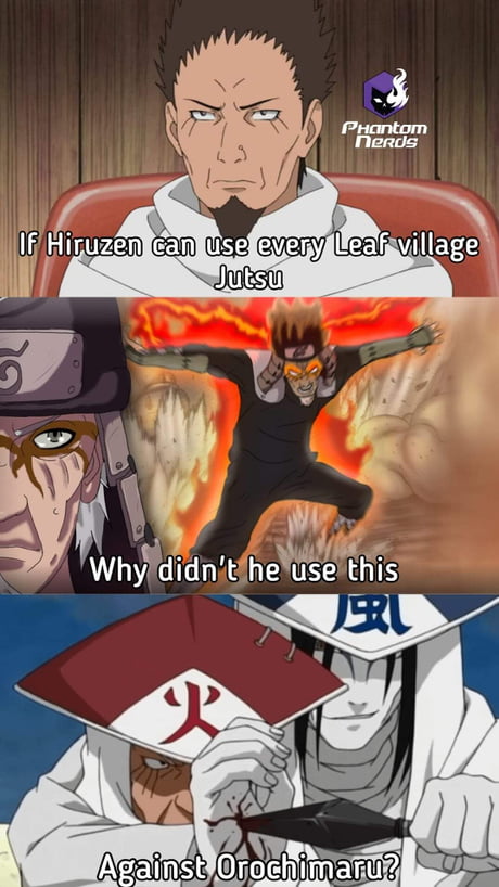 Every Jutsu Hiruzen Sarutobi Can Do 