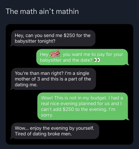 That’s what we call a miscalculation