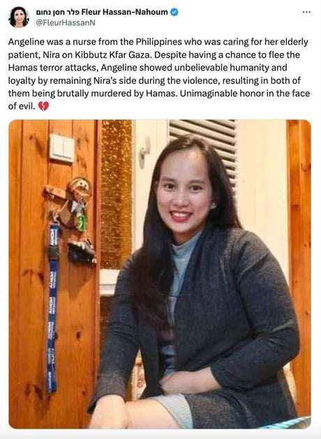This is not propaganda, this is a story of a 3rd-world worker who died living in her profession.