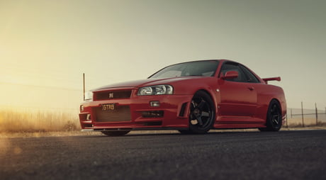 Nissan R36 Skyline Render - 9GAG