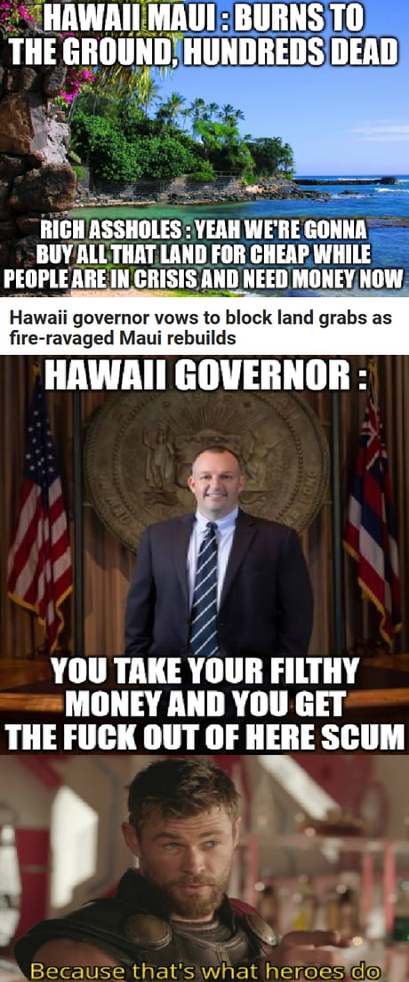 About the Maui fire donations - Meme by PacBooty :) Memedroid