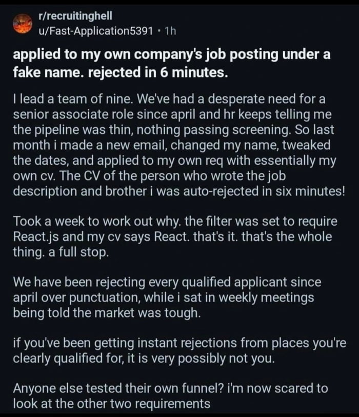 AI never took your job. It never even let you have one.