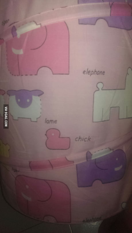 Pretty Sure That S Not How You Spell Lamb Or Elephant 9gag