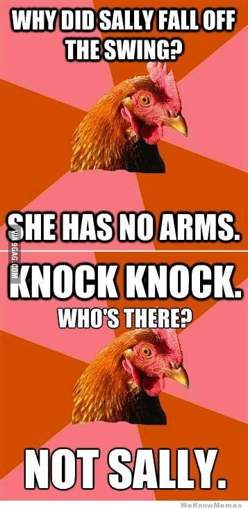 One Of The Best Anti Chicken Jokes Ever Made 9gag