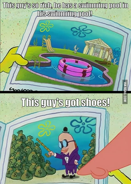 rich guy shoes