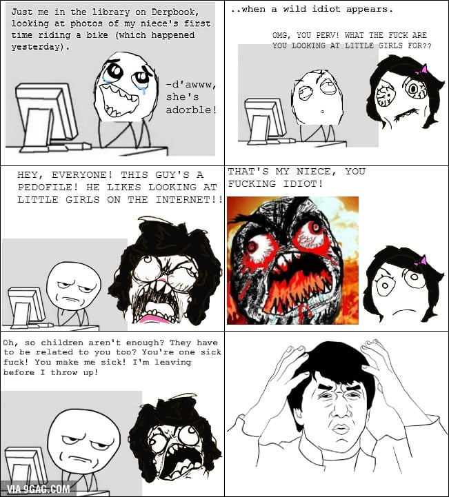 Library rage - 9GAG