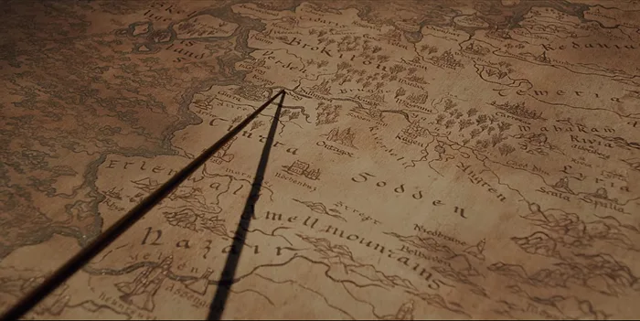 Netlfix Witcher mapa