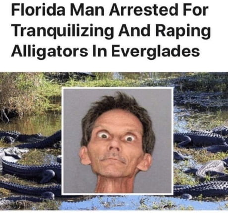 This can't be Florida man??? - 9GAG