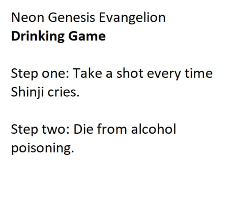 Grand Blue / Drinking Game - TV Tropes