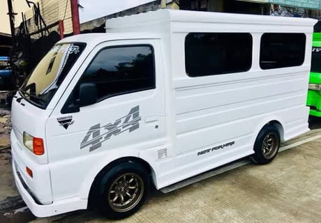 Custom Suzuki Carry with a full box cab 