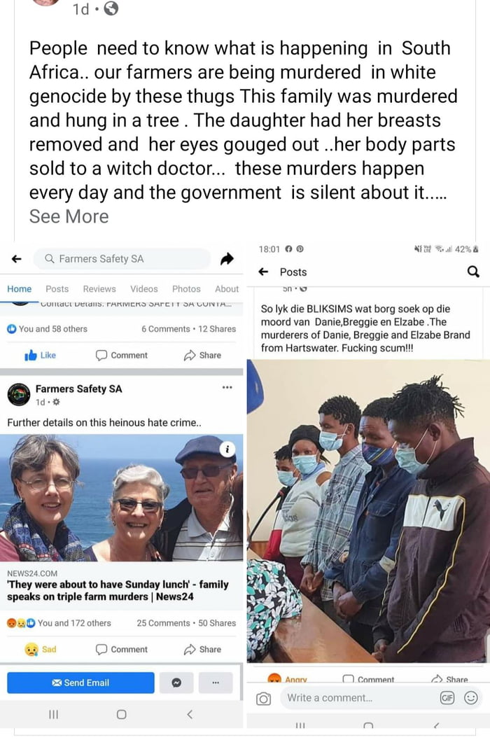 ThEre iS nO sUcH ThInG aS wHItE GeNoCiDe In SoUtH AfRiCa