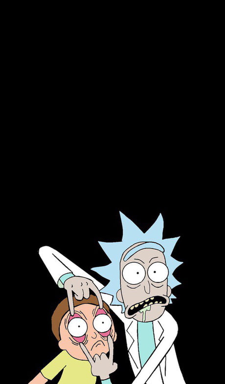 Rick & Morty iPhone wallpaper - 9GAG