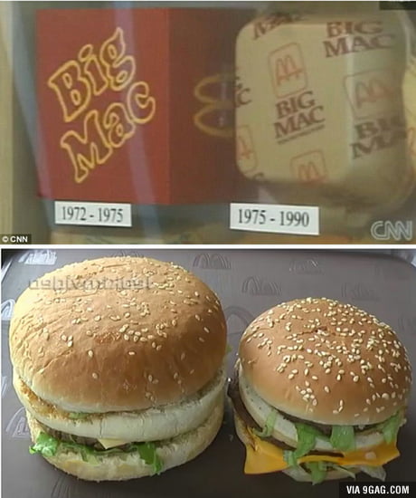 McDonalds Cup Sizes European vs US - 9GAG