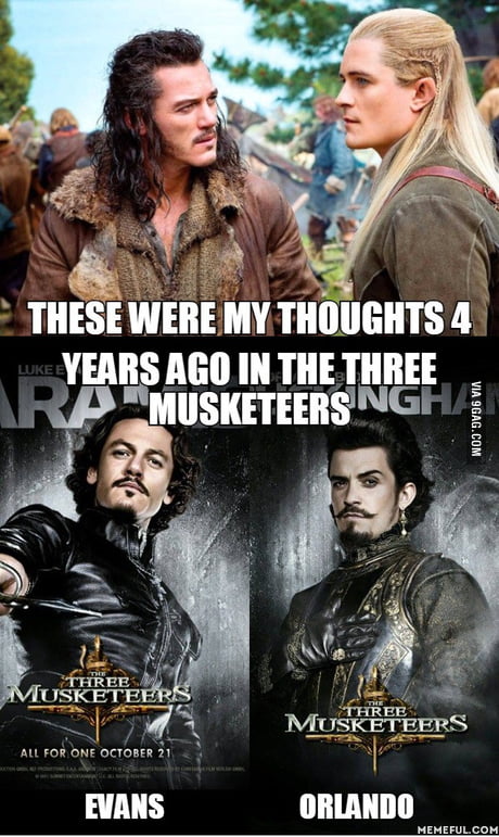 People Are Saying Luke Evans Looks More Like Orlando Bloom In The Hobbit 9gag