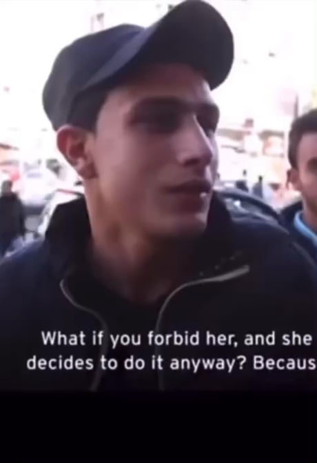 Guy is asked what he'd do if his sister... Left the city...