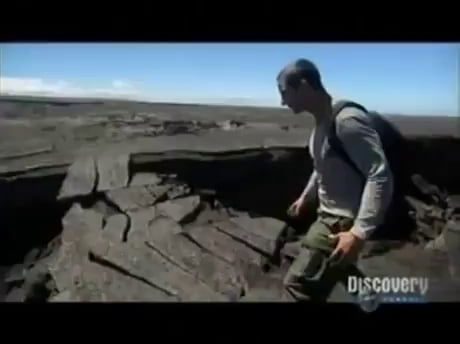 Look what he can do! He is very brave and adventurous.