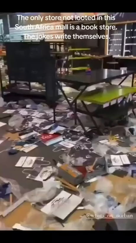 Aftermath of mall looting revealed shocking result