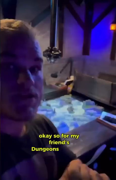 This D&D setup is next level, I need friends like this