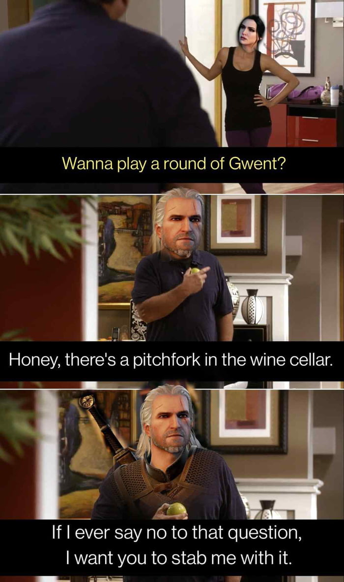 Geralt please - 9GAG