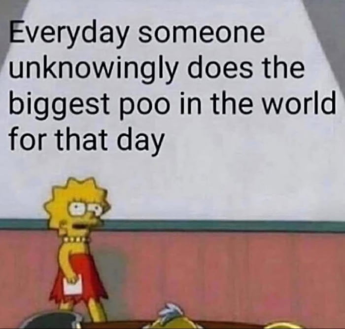 That’s some shitty fact. Literally