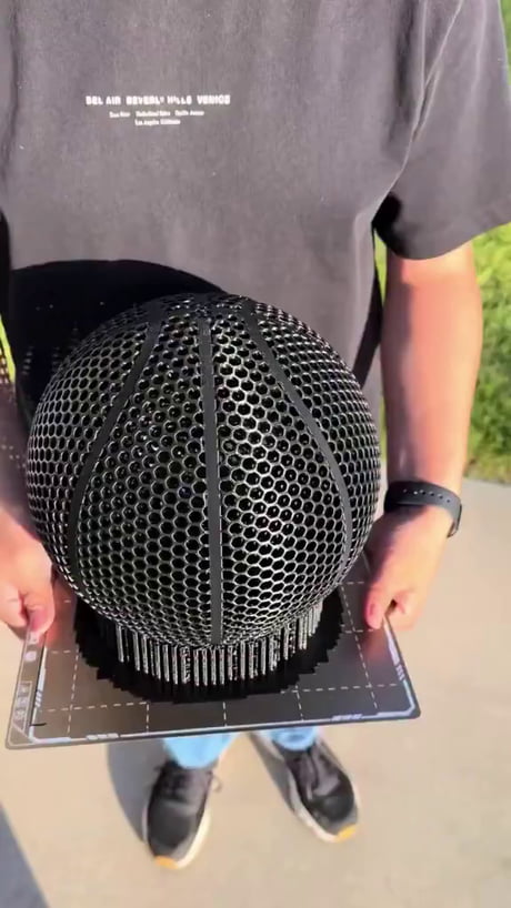 3D printed basketball