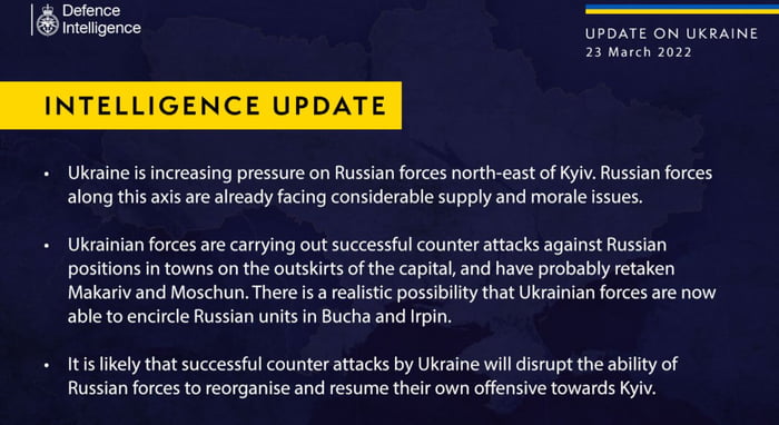 If that's indeed true that would mean a great blow to the offensive against Kyiv.