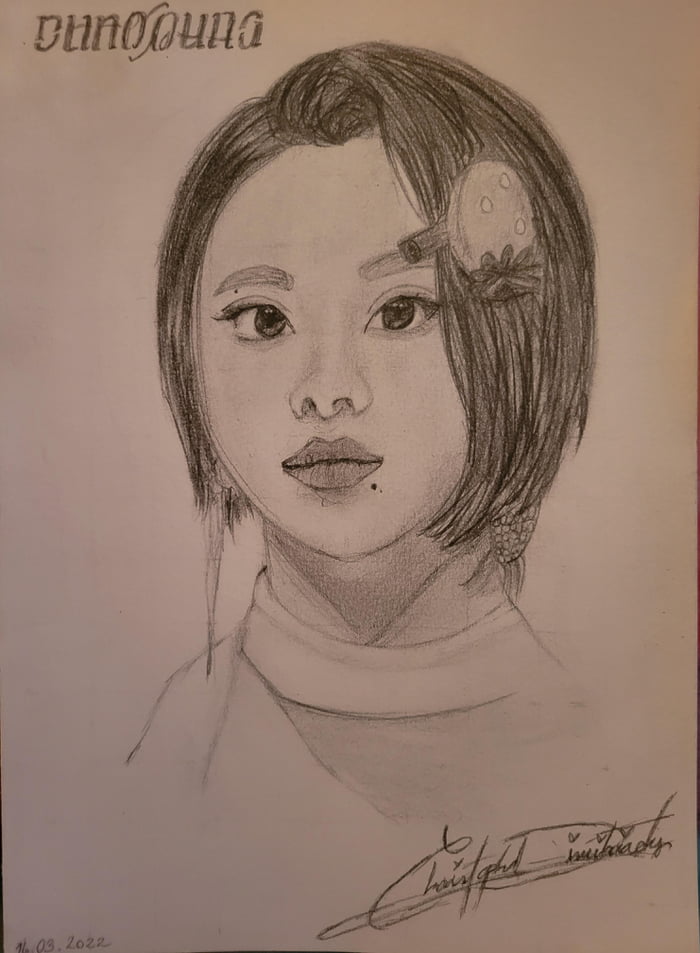 Photo : Chaeyoung Portrait done by myself!