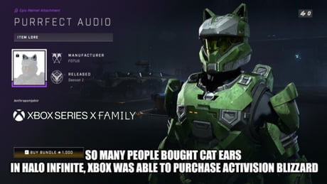 Halo infinite has catgirls - 9GAG